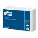 TORK Spenderservietten - weiß, 24 x 29,5 cm, 1-lagig, klein, für N2-Spender